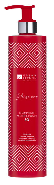 Queen's Cosmetics Marseille - Urban keratin - SHAMPOING KERATINE FUSION #3 URBAN KERATIN 400ML