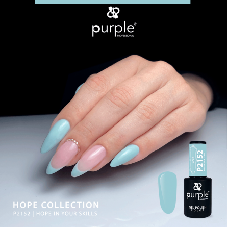 Queen's Cosmetics Marseille - Purple - GEL POLISH HOPE IN YOUR SKILLS P2152 PURPLE