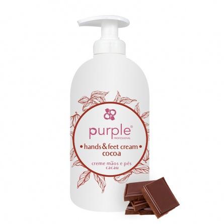 5600920723888_1 Queen's Cosmetics Marseille - Purple - CREME VEGAN MAINS & PIEDS 500ML - CACAO PURPLE