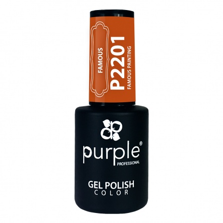 Queen's Cosmetics Marseille - Purple - GEL POLISH FAMOUS PAINTING P2201 PURPLE
