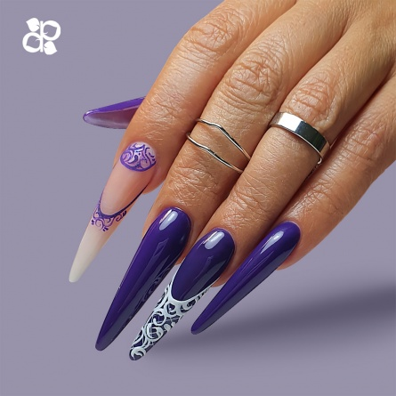 Queen's Cosmetics Marseille - Purple - GEL POLISH GIVE ME FRIENDSHIP P2211 PURPLE