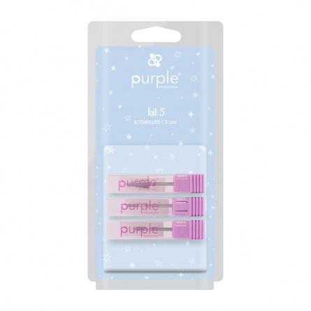 Queen's Cosmetics Marseille - Purple - KIT DE FRAISES N°5 : 2 EMBOUTS + 1 OFFERT - PURPLE