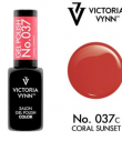 Queen's Cosmetics Marseille - Victoria vynn - GEL POLISH N°037  CORAL SUNSET VICTORIA VYNN