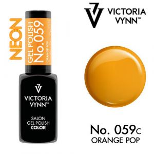 Queen's Cosmetics Marseille - Victoria vynn - GEL POLISH N°059 ORANGE POP VICTORIA VYNN