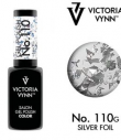 Queen's Cosmetics Marseille - Victoria vynn - GEL POLISH N°110  SILVER FOILVICTORIA VYNN