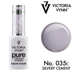 Queen's Cosmetics Marseille - Victoria vynn - PURE CREAMY N°35 SILVERY CEMENT VICTORIA VYNN
