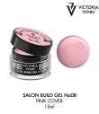 Queen's Cosmetics Marseille - Victoria vynn - BUILD GEL N°8 - PINK  COVER 50ML VICTORIA VYNN