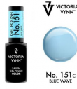 Queen's Cosmetics Marseille - Victoria vynn - GEL POLISH N°151  BLUE WAVE VICTORIA VYNN