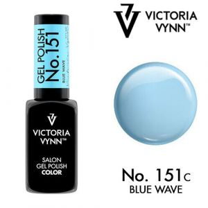 Queen's Cosmetics Marseille - Victoria vynn - GEL POLISH N°151  BLUE WAVE VICTORIA VYNN
