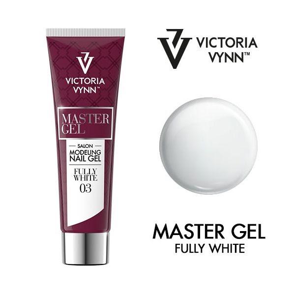 Queen's Cosmetics Marseille - Victoria vynn - MASTER GEL  N°3 - FULLY WHITE 60GR VICTORIA VYNN