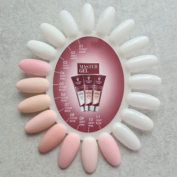 Queen's Cosmetics Marseille - Victoria vynn - MASTER GEL  N°3 - FULLY WHITE 60GR VICTORIA VYNN