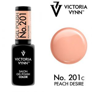 Queen's Cosmetics Marseille - Victoria vynn - GEL POLISH N°201  PEACH DESIRE VICTORIA VYNN