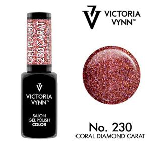 Queen's Cosmetics Marseille - Victoria vynn - GEL POLISH N°230 CORAL DIAMOND CARAT VICTORIA VYNN