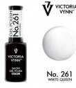 Queen's Cosmetics Marseille - Victoria vynn - GEL POLISH N°261 WHITE QUEEN  VICTORIA VYNN