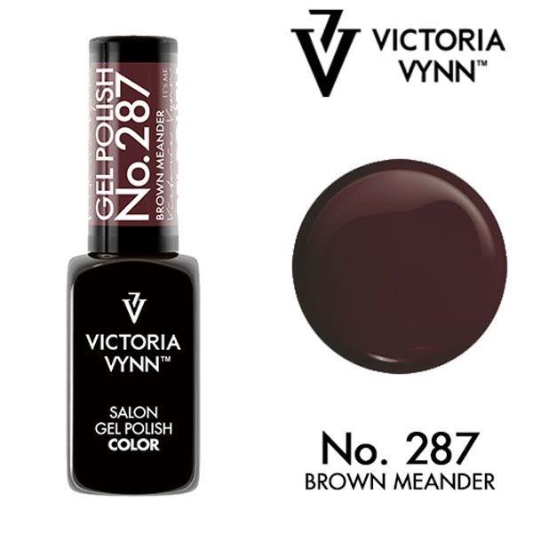Queen's Cosmetics Marseille - Victoria vynn - GEL POLISH  N°287 BROWN MEANDER VICTORIA VYNN
