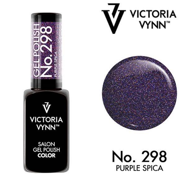 Queen's Cosmetics Marseille - Victoria vynn - GEL POLISH N°298 PURPLE SPICA VICTORIA VYNN