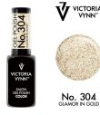 Queen's Cosmetics Marseille - Victoria vynn - GEL POLISH N°304 GLAMOR IN GOLD  VICTORIA VYNN