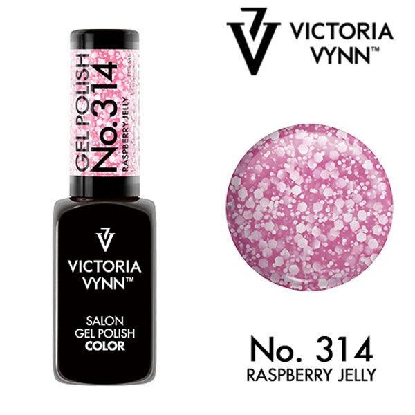 Queen's Cosmetics Marseille - Victoria vynn - GEL POLISH N°314 RASPBERRY JELLY VICTORIA VYNN