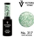 Queen's Cosmetics Marseille - Victoria vynn - GEL POLISH  N°317 KIWI MOUSSE VICTORIA VYNN