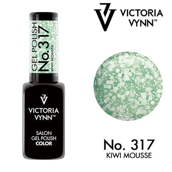 Queen's Cosmetics Marseille - Victoria vynn - GEL POLISH  N°317 KIWI MOUSSE VICTORIA VYNN