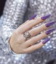 Queen's Cosmetics Marseille - Victoria vynn - GEL POLISH N°326 ELECTRO PURPLE VICTORIA VYNN
