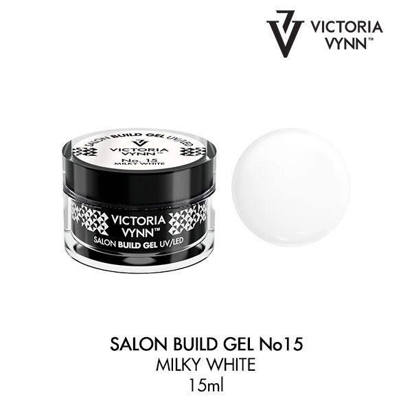 Queen's Cosmetics Marseille - Victoria vynn - BUILD GEL N°15 - MILKY WHITE 50ML VICTORIA VYNN