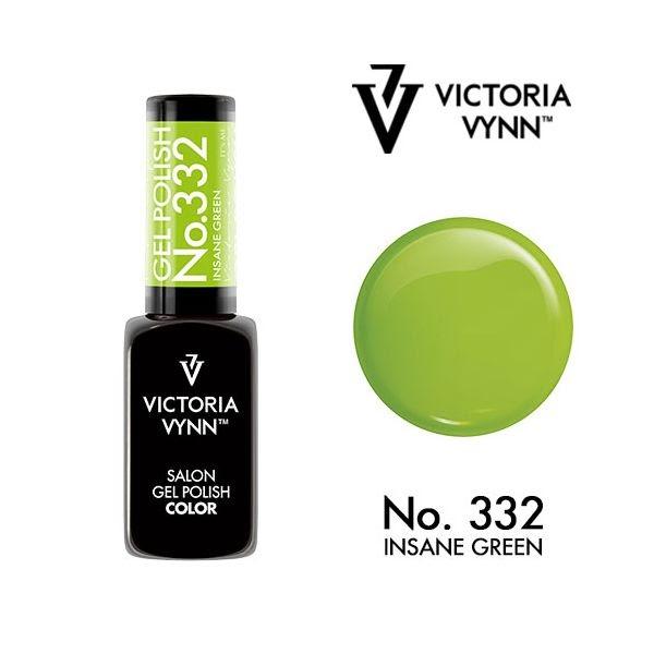 Queen's Cosmetics Marseille - Victoria vynn - GEL POLISH N°332 INSANE GREEN VICTORIA VYNN