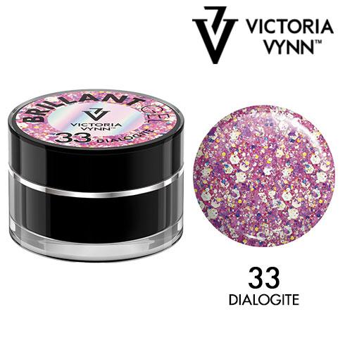 Queen's Cosmetics Marseille - Victoria vynn - BRILLANT GEL 33 DIALOGITE 5G VICTORIA VYNN