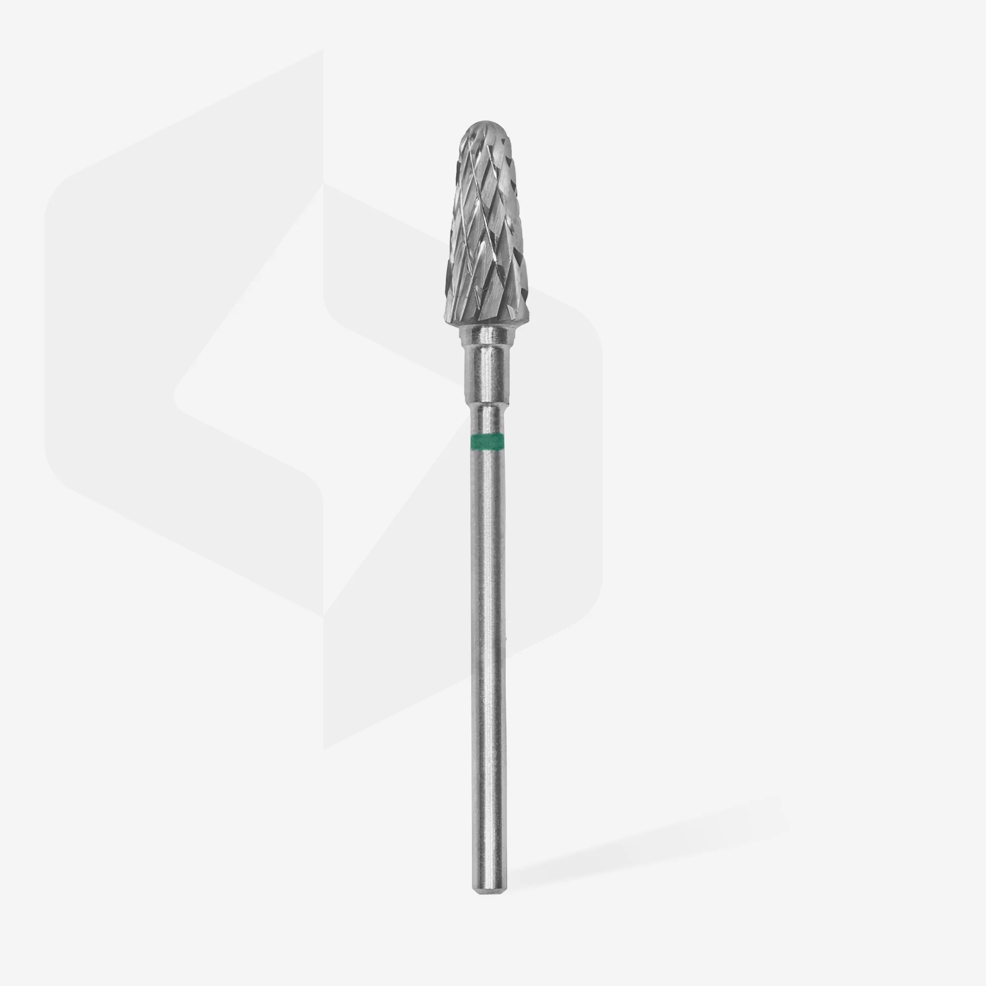 Queen's Cosmetics Marseille - Staleks pro - Embout en carbure pour les ongles "Tronconique" Vert 6/14 MM STALEKS PRO
