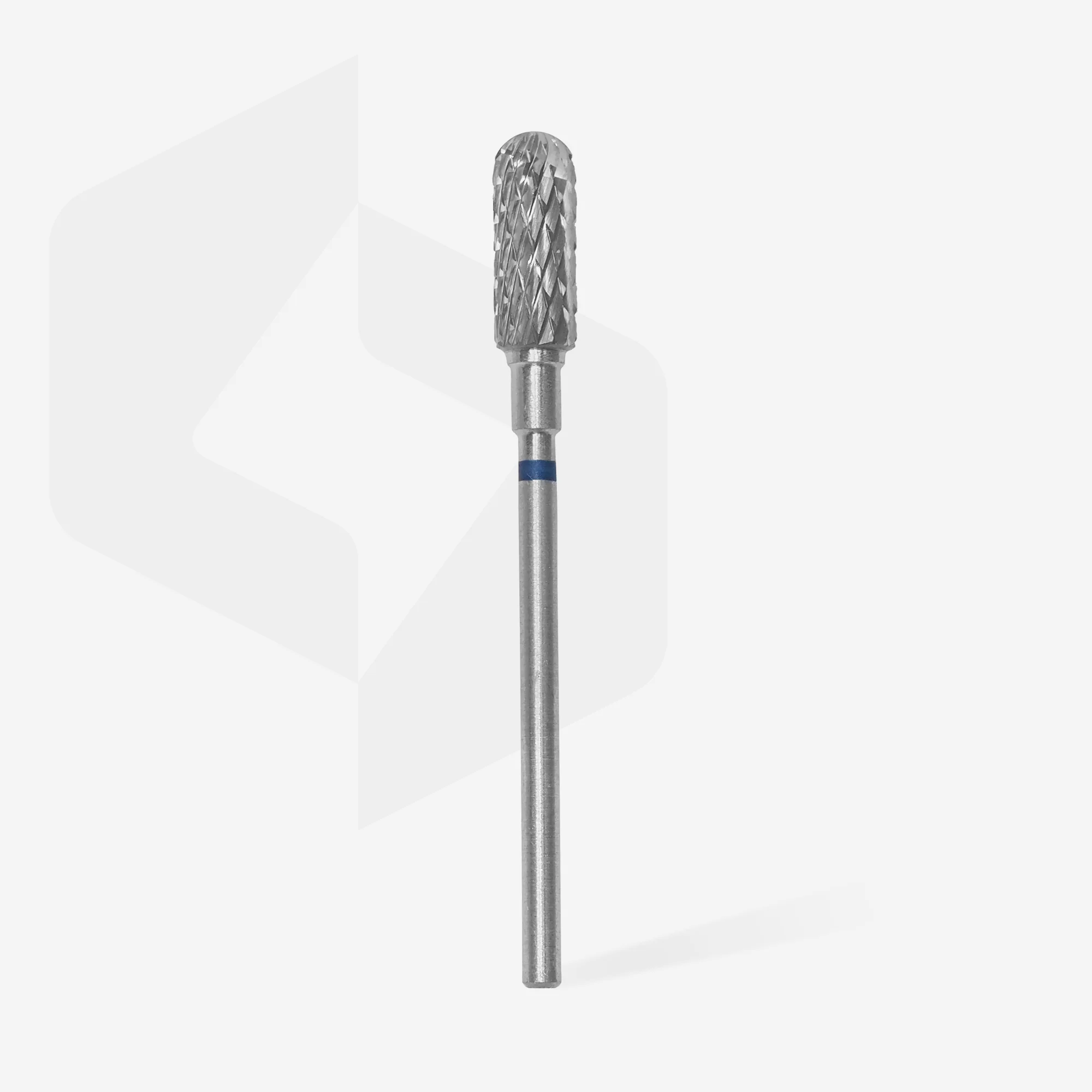 Queen's Cosmetics Marseille - Staleks pro - Embout en carbure pour les ongles "Cylindre arrondi" Bleu 5/13 MM STALEKS PRO