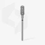 Queen's Cosmetics Marseille - Staleks pro - Embout en carbure pour les ongles "Cylindre arrondi sécurisé" Bleu 6/14 MM STALEKS PRO