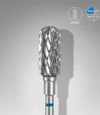 Queen's Cosmetics Marseille - Staleks pro - Embout en carbure pour les ongles "Cylindre arrondi sécurisé" Bleu 6/14 MM STALEKS PRO