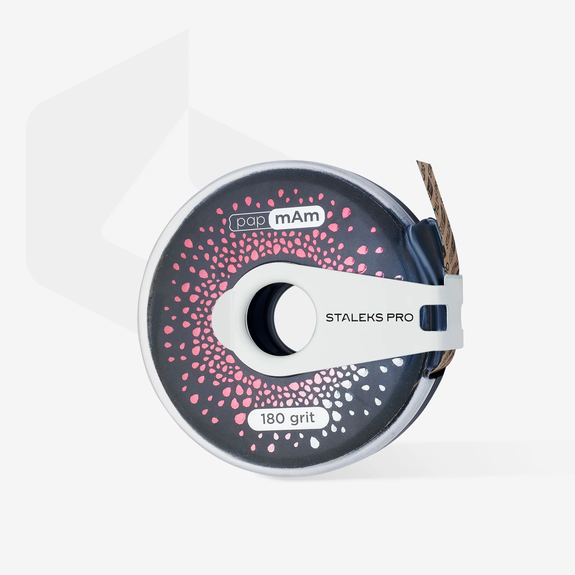Queen's Cosmetics Marseille - Staleks pro - Lime-ruban  papmAm EXCLUSIVE en rouleau de plastique 180 STALEKS PRO