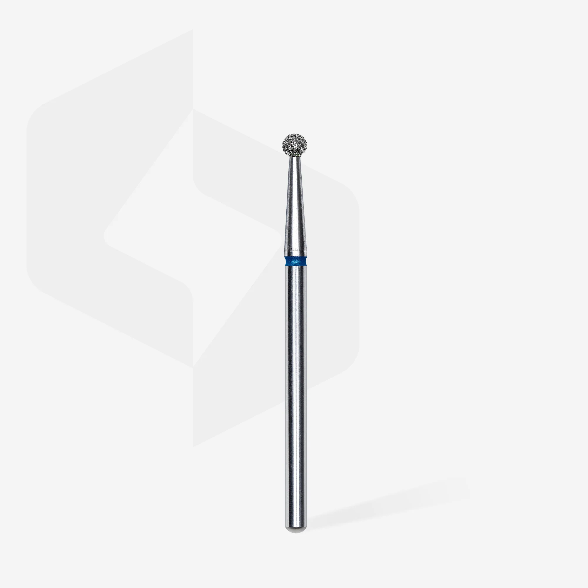 Queen's Cosmetics Marseille - Staleks pro - Embout diamant pour les ongles "Boule" Bleu 2.5 MM STALEKS PRO