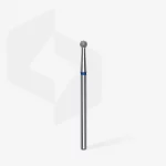 Queen's Cosmetics Marseille - Staleks pro - Embout diamant pour les ongles "Boule" Bleu 2.7 MM STALEKS PRO