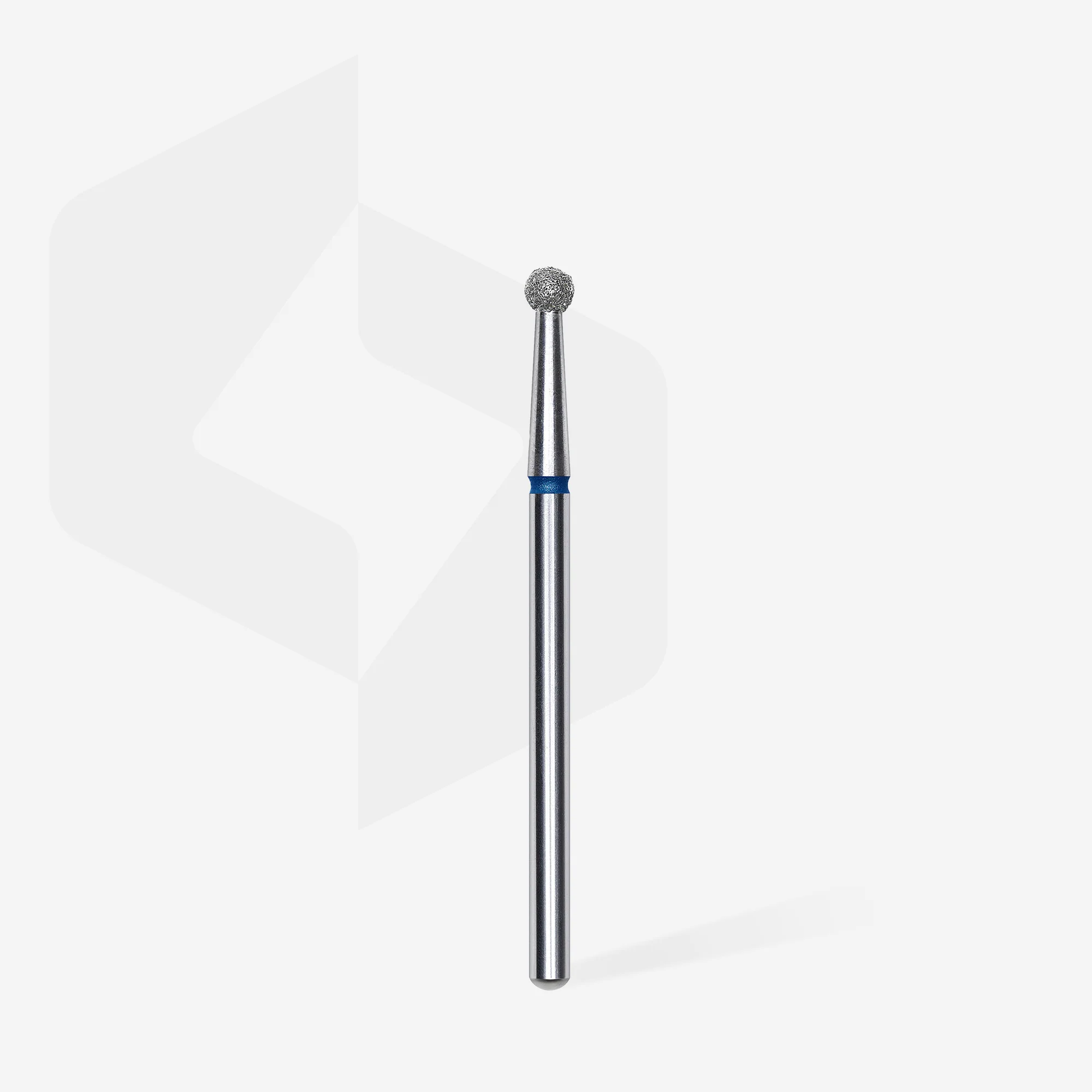Queen's Cosmetics Marseille - Staleks pro - Embout diamant pour les ongles "Boule" Bleu 2.7 MM STALEKS PRO