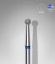 Queen's Cosmetics Marseille - Staleks pro - Embout diamant pour les ongles "Boule" Bleu 2.7 MM STALEKS PRO