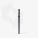 Queen's Cosmetics Marseille - Staleks pro - Embout diamant pour les ongles "Boule" Bleu 3.5 MM STALEKS PRO
