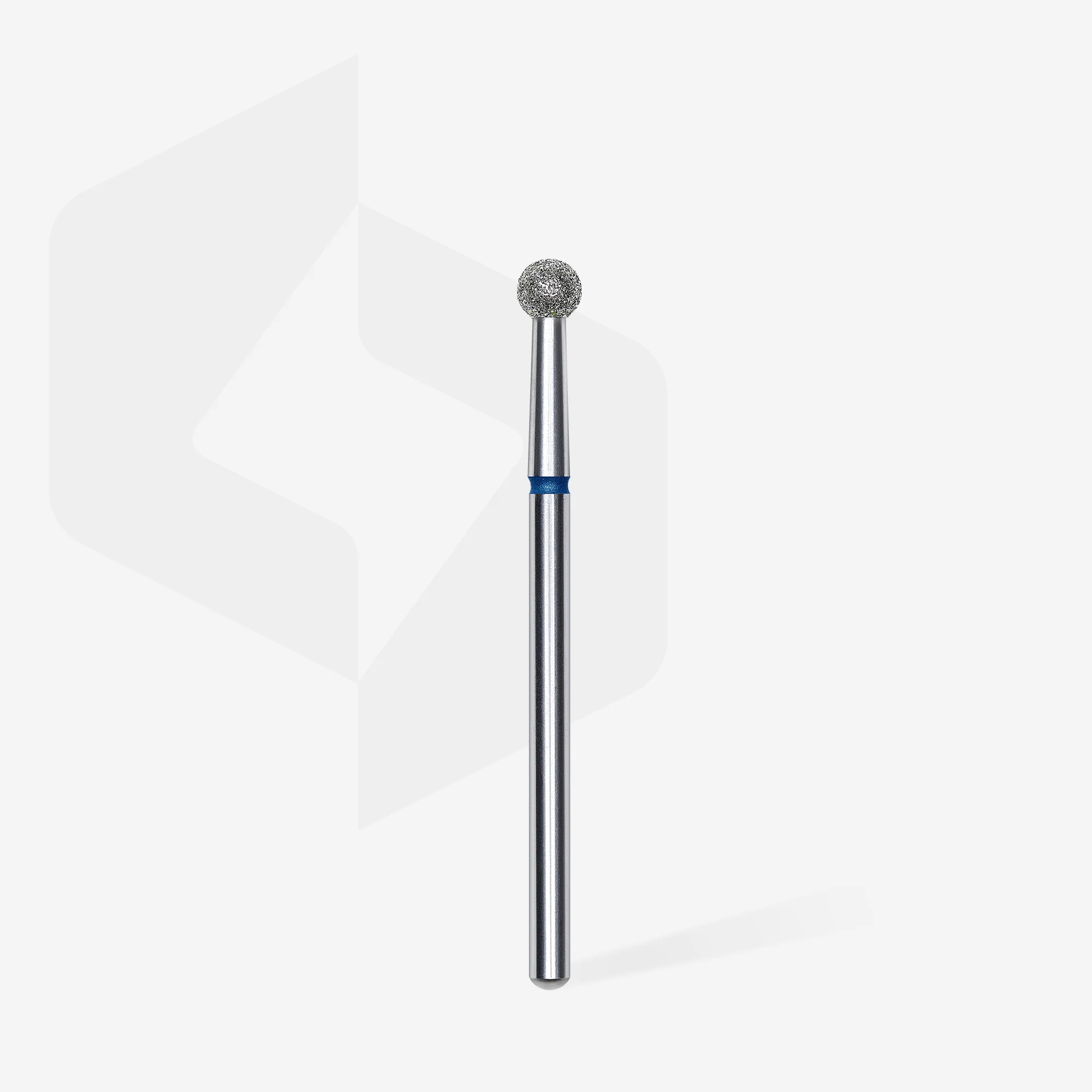 Queen's Cosmetics Marseille - Staleks pro - Embout diamant pour les ongles "Boule" Bleu 3.5 MM STALEKS PRO