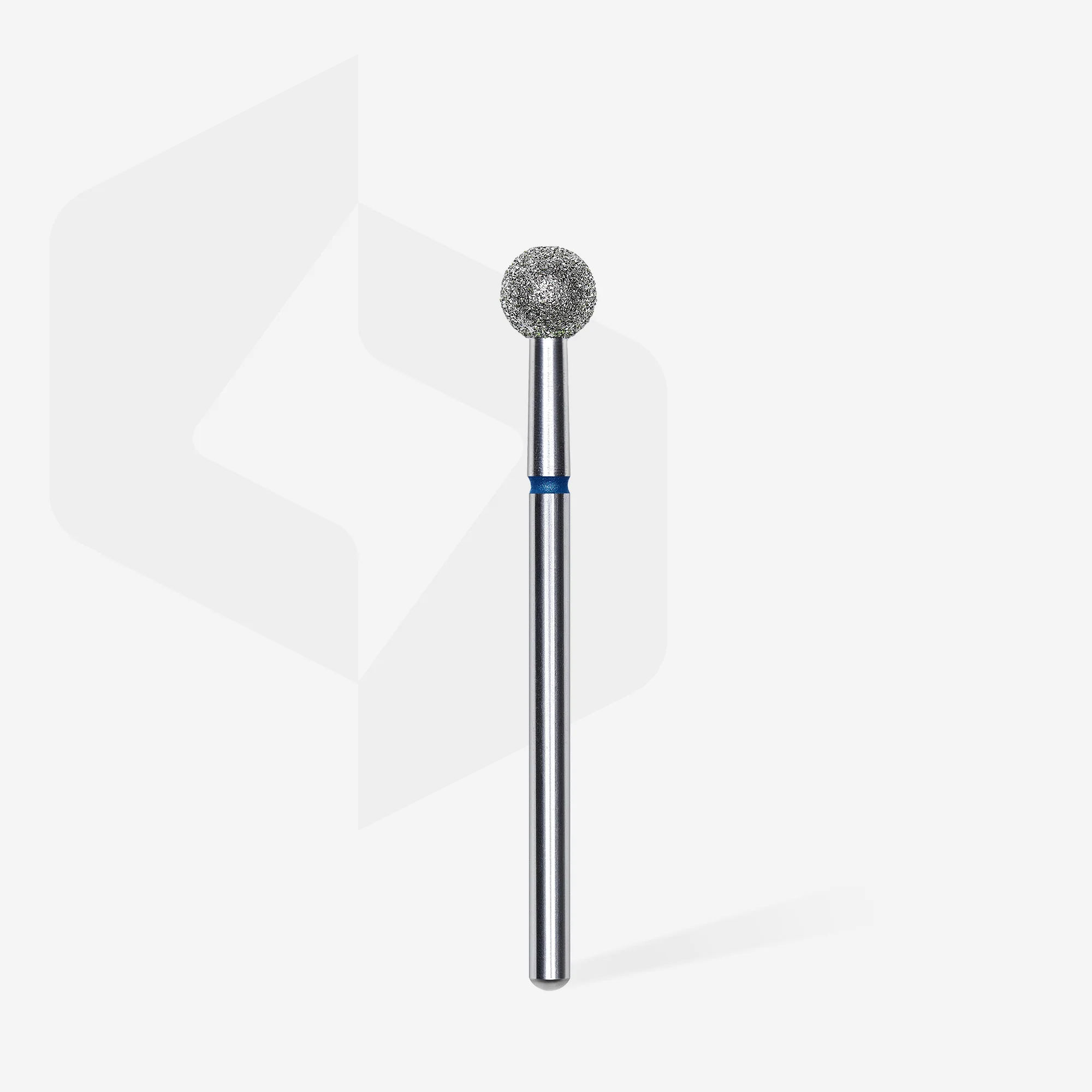 Queen's Cosmetics Marseille - Staleks pro - Embout diamant pour les ongles "Boule" Bleu 5 MM STALEKS PRO