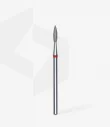 Queen's Cosmetics Marseille - Staleks pro - Embout diamant pour les ongles "Flamme" Rouge 2.1/8 MM STALEKS PRO