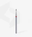 Queen's Cosmetics Marseille - Staleks pro - Embout diamant pour les ongles "Bourgeon" Rouge 1.2/3 MM STALEKS PRO