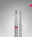 Queen's Cosmetics Marseille - Staleks pro - Embout diamant pour les ongles "Bourgeon" Rouge 1.2/3 MM STALEKS PRO