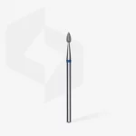 Queen's Cosmetics Marseille - Staleks pro - Embout diamant pour les ongles "Goutte" Bleu 2.3/5 MM STALEKS PRO