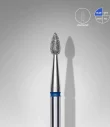 Queen's Cosmetics Marseille - Staleks pro - Embout diamant pour les ongles "Goutte" Bleu 2.3/5 MM STALEKS PRO