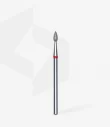 Queen's Cosmetics Marseille - Staleks pro - Embout diamant pour les ongles "Goutte" Rouge 1.3/5 MM STALEKS PRO