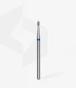Queen's Cosmetics Marseille - Staleks pro - Embout diamant pour les ongles "Bourgeon arrondi" Bleu 1.6/3.4 MM STALEKS PRO