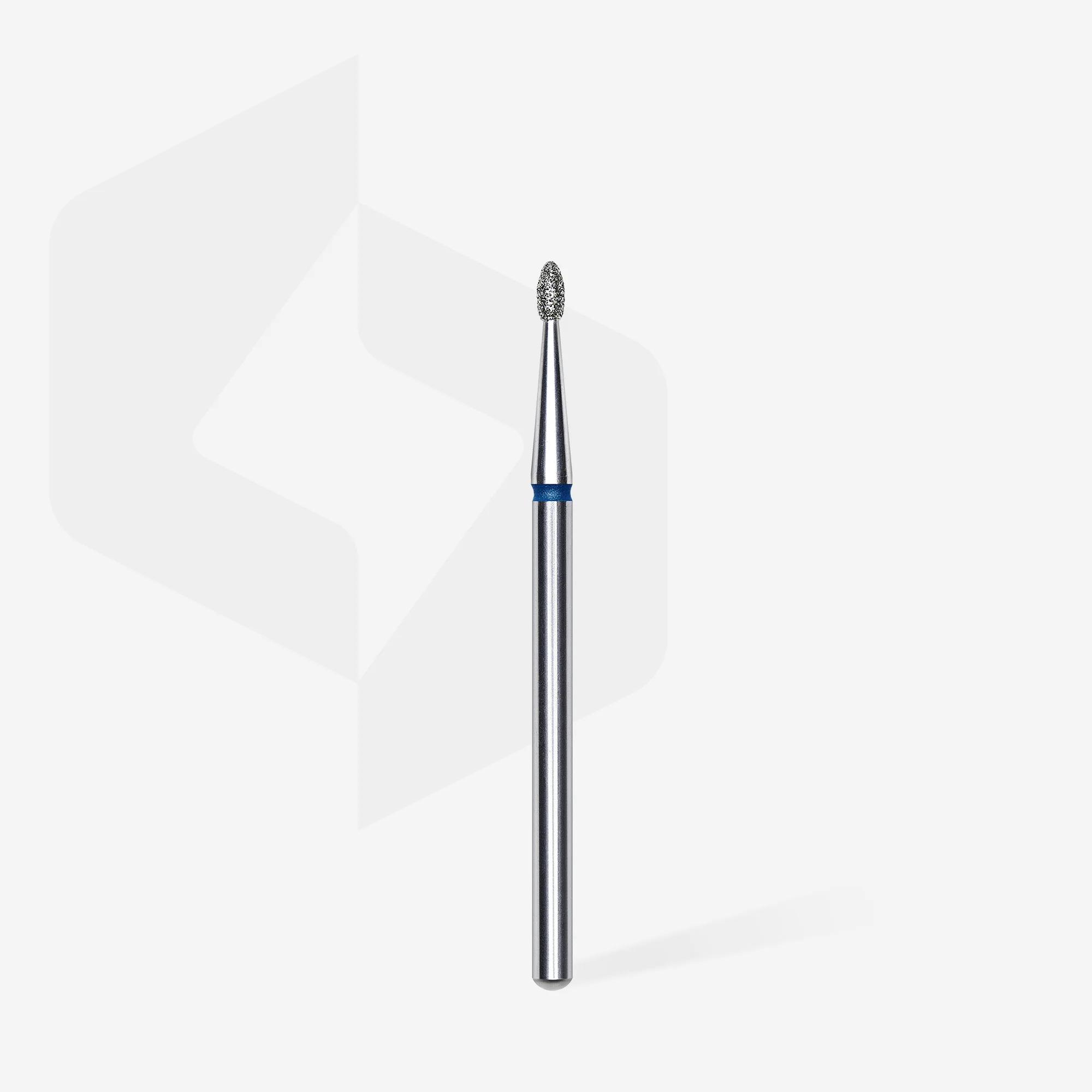 Queen's Cosmetics Marseille - Staleks pro - Embout diamant pour les ongles "Bourgeon arrondi" Bleu 1.6/3.4 MM STALEKS PRO