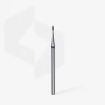 Queen's Cosmetics Marseille - Staleks pro - Embout diamant pour les ongles "Bourgeon" Bleu 1.2/3 MM STALEKS PRO