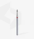 Queen's Cosmetics Marseille - Staleks pro - Embout diamant pour les ongles "Bourgeon" Rouge 1.8/4 MM STALEKS PRO